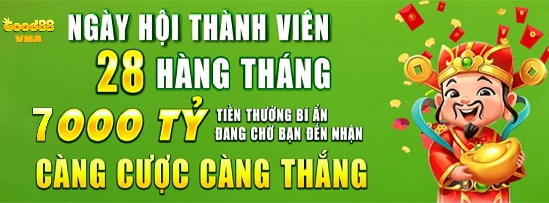 Good88 - Khuyến mại tri ân hội viên