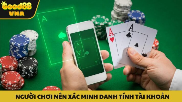 Bước xác minh danh tính được khuyến khích khi sử dụng dịch vụ