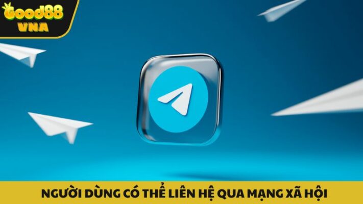 Người dùng có thể gửi yêu cầu qua các trang mạng xã hội