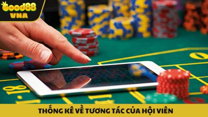 Thống kê dữ liệu về các tương tác truy cập của hội viên