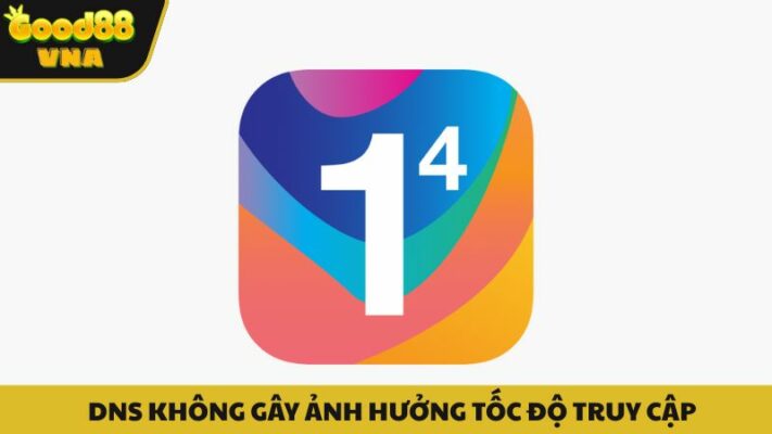 Ứng dụng DNS không gây ảnh hưởng đến tốc độ của internet